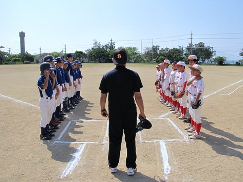 サヨナラ大会準決勝少年ｚ戦 石垣島日和